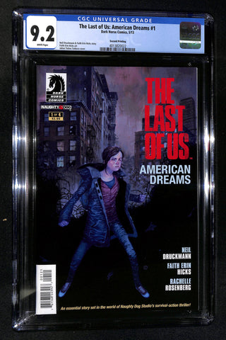 The Last Of Us: American Dreams #1 CGC 9.2 Second Printing