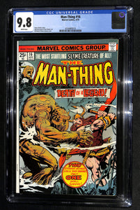 Man-Thing #16 CGC 9.8 Marvel Comics 1975