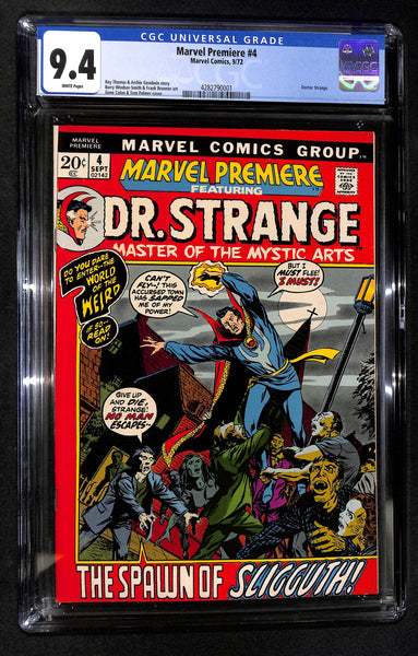 Marvel Premiere #4 CGC 9.4 Doctor Strange Story