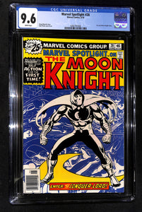 Marvel Spotlight #28 CGC 9.6 1st Solo Moon Knight Story