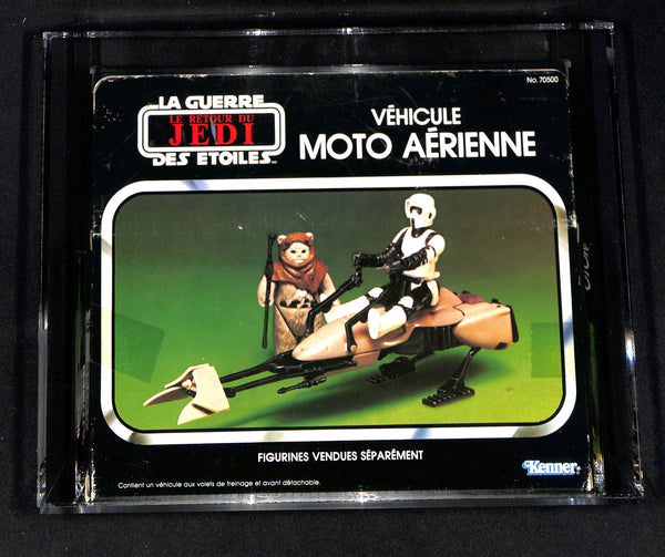 Star Wars Speeder Bike CANADIAN AFA 80 1983