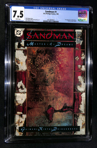 Sandman #1 CGC 7.5 1st Appearance of Morpheus
