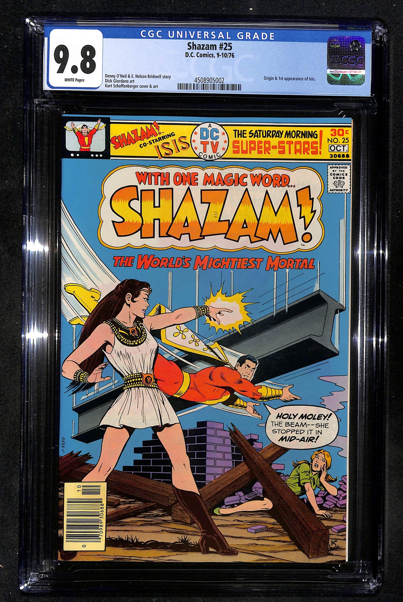 Shazam #25 CGC 9.8