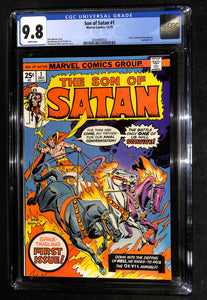 Son of Satan #1 CGC 9.8 Story Continued From Marvel Spotlight #24