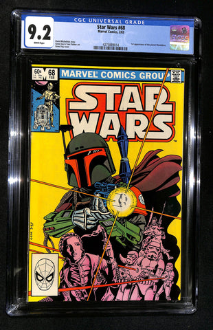 Star Wars #68 CGC 9.2 1st appearance of The Planet Mandalore