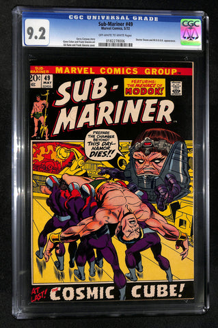 Sub-Mariner #49 CGC 9.2 Doctor Doom and M.O.D.O.K. Appearance