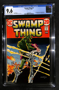 Swamp Thing #3 CGC 9.6 1st Appearance Abigail Arcane 1st Full Patchwork Man