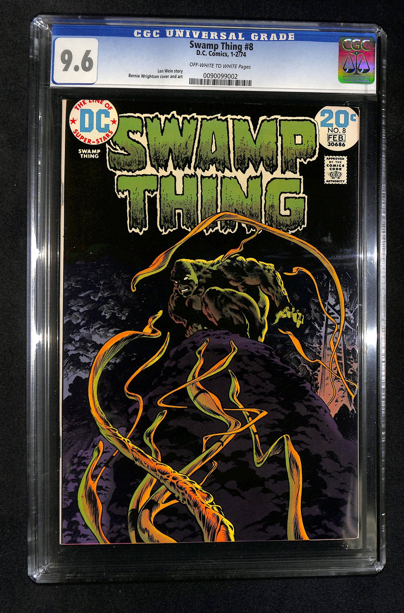 Swamp Thing #8 CGC 9.6