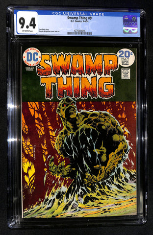 Swamp Thing #9 CGC 9.4