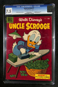 Uncle Scrooge #11 CGC 7.5