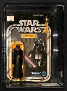 1978 Kenner Star Wars 12 Back-B Darth Vader AFA 80 Y-NM