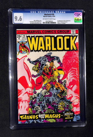 Warlock #10 CGC 9.6 Origin of Thanos and Gamora
