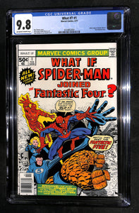 What If? #1 CGC 9.8 Brief Origin of Spider-Man & the Fantastic Four