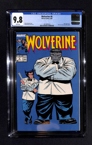 Wolverine #8 CGC 9.8 Newstand Edition