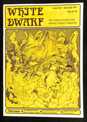 White Dwarf #1 Science Fiction & Fantasy Games Magazine
