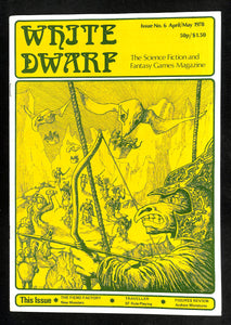 White Dwarf #6 Science Fiction & Fantasy Games Magazine