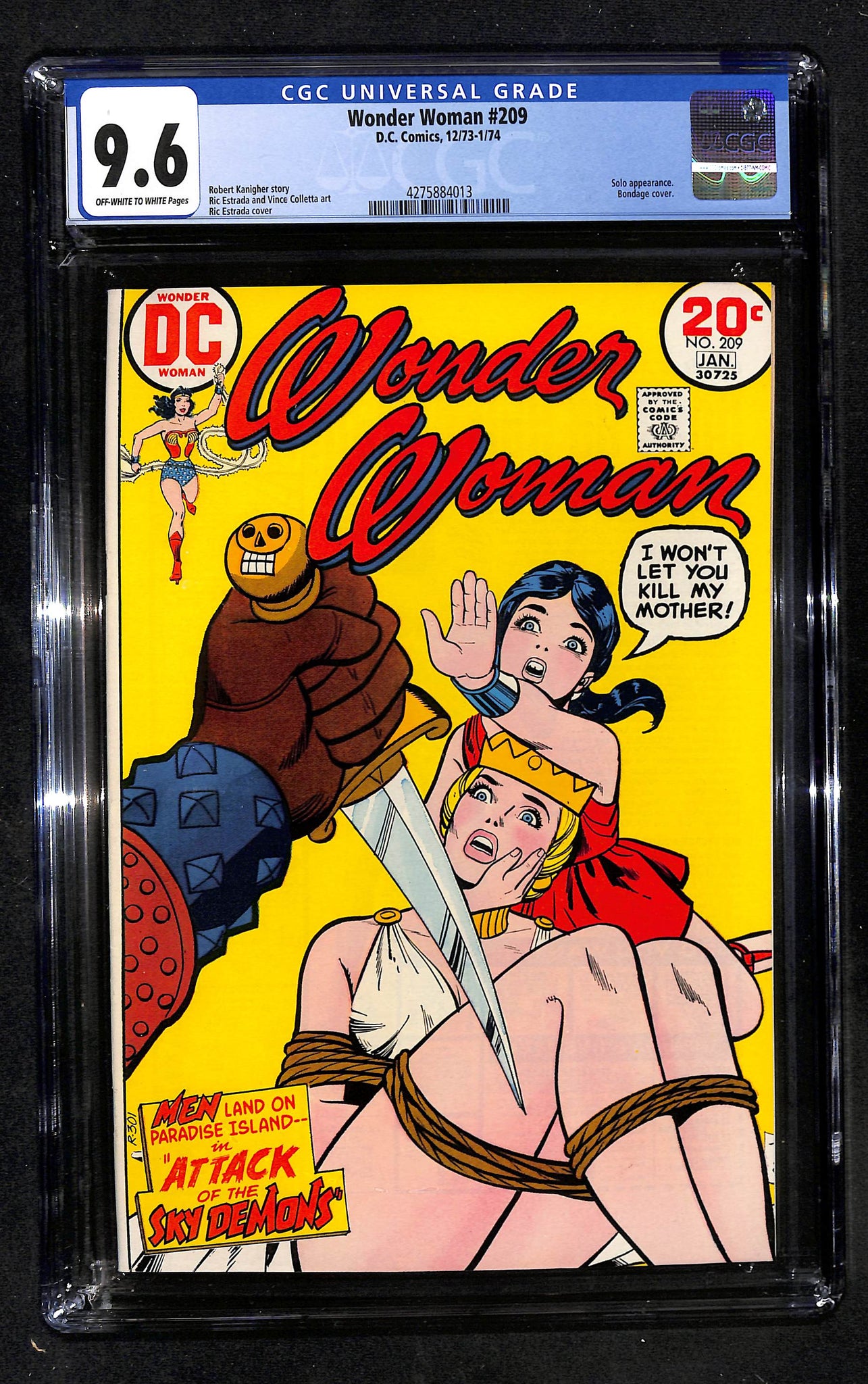 Wonder Woman #209 CGC 9.6