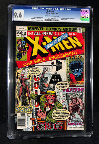 X-Men #111 CGC 9.6 Bondage Cover