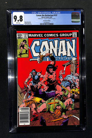 Conan the Barbarian #137 CGC 9.8  Double Cover