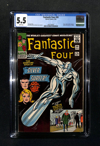 Fantastic Four #50 CGC 5.5