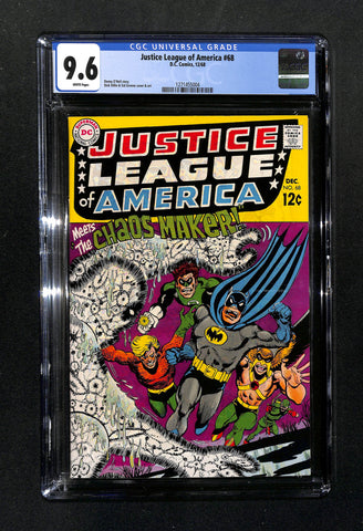 Justice League of America #68 CGC 9.6