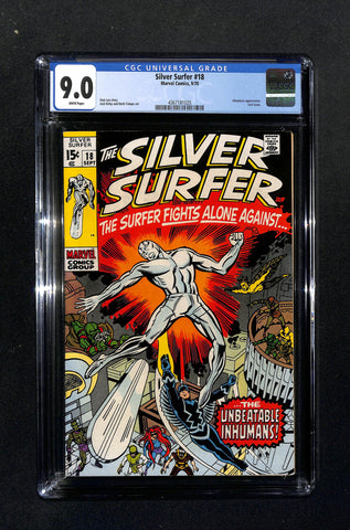 Silver Surfer #18 CGC 9.0