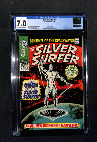 Silver Surfer #1 CGC 7.0 Origin of the Silver Surfer