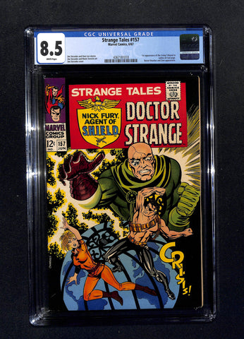 Strange Tales #157 CGC 8.5 1st Appearance of the Living Tribunal