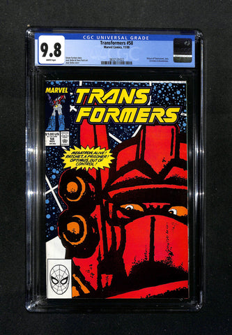 Transformers #58 CGC 9.8