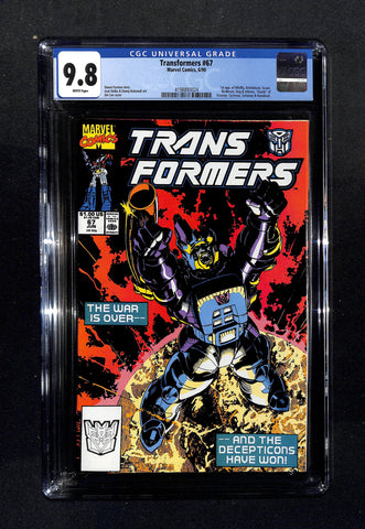 Transformers #67 CGC 9.8