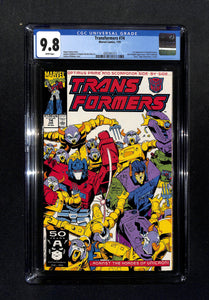 Transformers #74 CGC 9.8 1st Appearance Skyfall and Krok