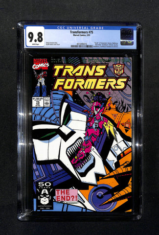 Transformers #75 CGC 9.8