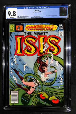 The Mighty Isis #4 CGC 9.8 Based on the CBS Television Series