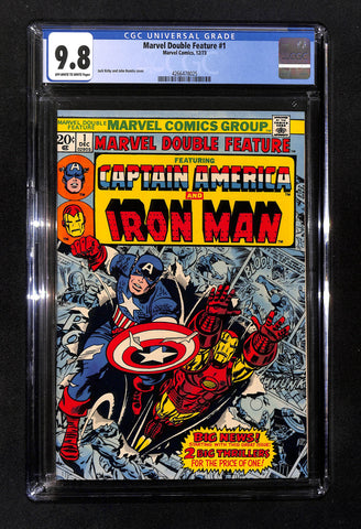 Marvel Double Feature #1 CGC 9.8 Captain America and Iron Man