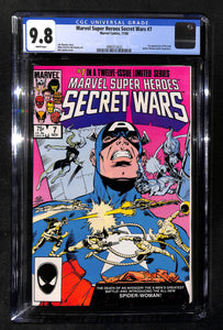 Marvel Super Heroes Secret Wars #7 CGC 9.8 1st appearance of the new Spider-Woman