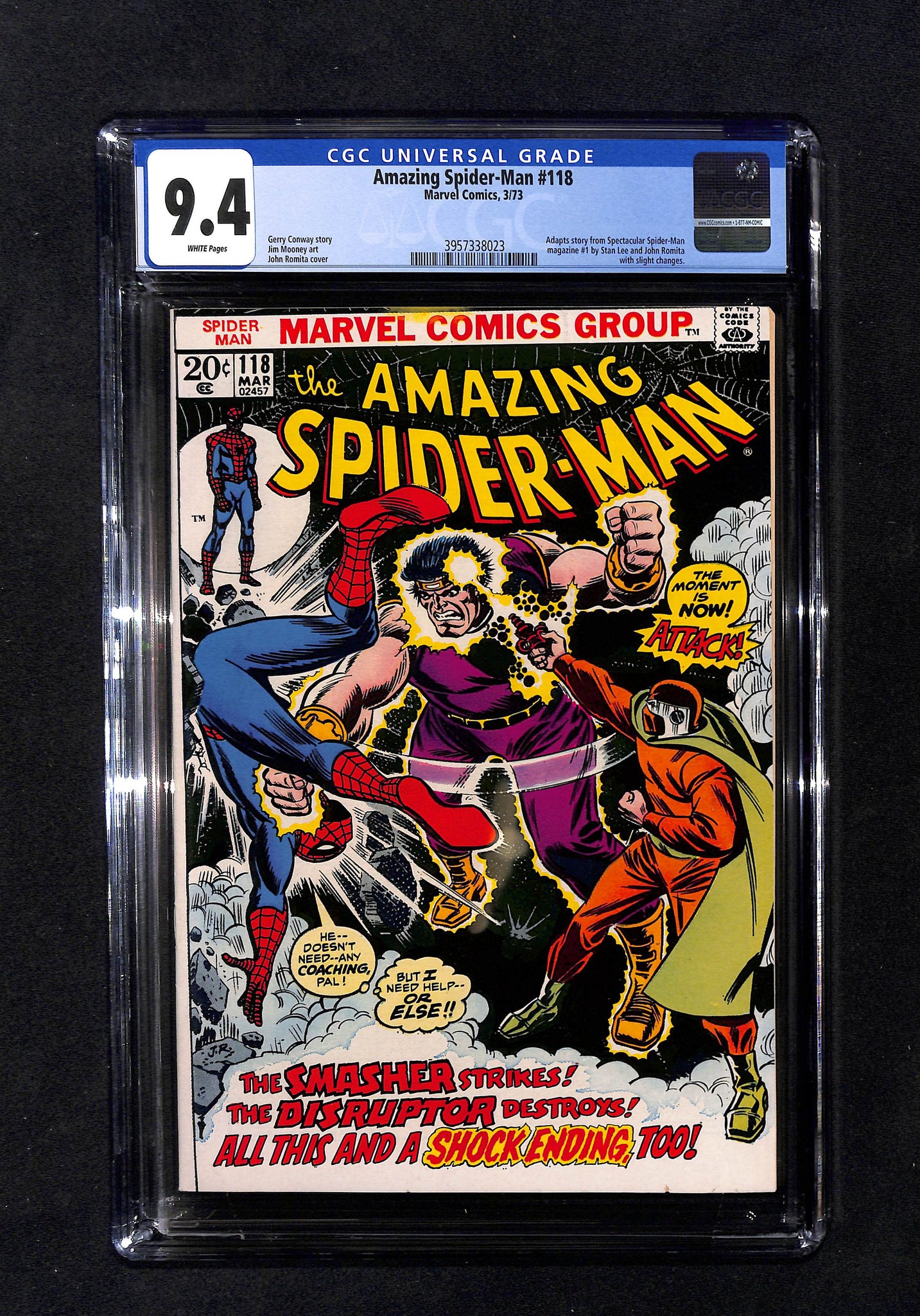 Amazing Spider-Man #118 CGC 9.4
