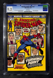 Amazing Spider-Man #121 CGC 9.2 "Death" of Gwen Stacy