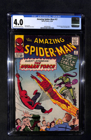Amazing Spider-Man #17 CGC 4.0 2nd Appearance Green Goblin