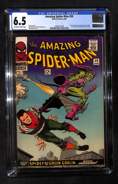 Amazing Spider-Man #39 CGC 6.5 Norman Osborn Revealed as Green Goblin