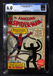 Amazing Spider-Man #3 CGC 6.0 Origin & 1st appearance of Doctor Octopus
