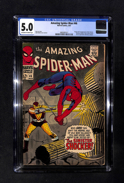 Amazing Spider-Man #46 CGC 5.0 1st Appearance and Origin Shocker
