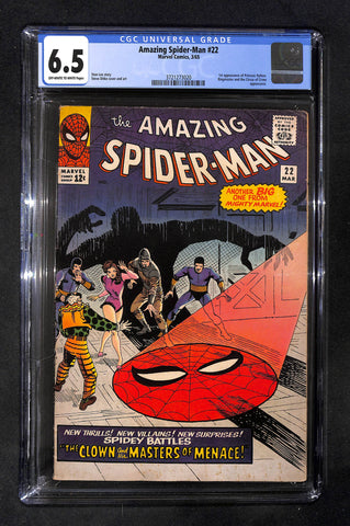 Amazing Spider-Man #22 CGC 6.5 1st appearance of Princess Python