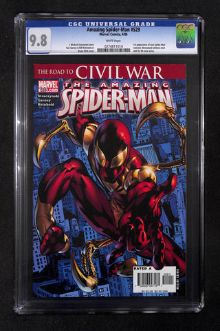 Amazing Spider-Man #529 CGC 9.8 1st appearance of new Spider-Man costume