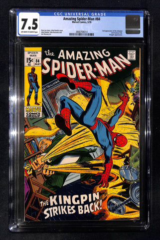 Amazing Spider-Man #84 CGC 7.5 2nd appearance of the Schemer