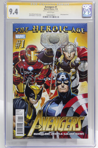 Avengers #1 - SIGNED BY JOSS WHEDON, CGC 9.4, Sig Series