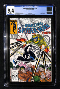 Amazing Spider-Man #299 CGC 9.4 Venom cameo