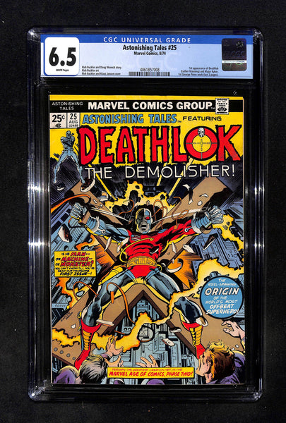 Astonishing Tales #25 CGC 6.5 1st App Deathlok