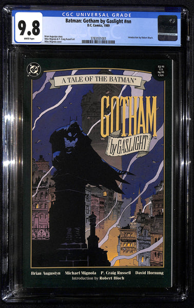 Batman: Gotham by Gaslight #nn CGC 9.8 Introduction by Robert Bloch