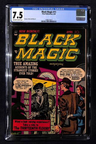 Black Magic #11 CGC 7.5 Prize Publications
