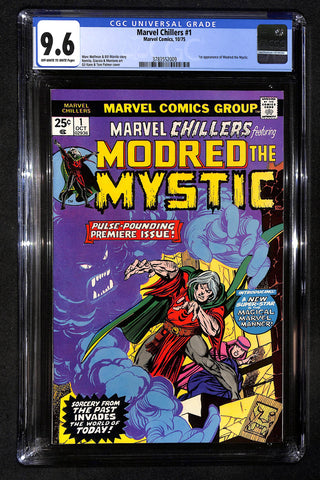 Marvel Chillers #1 CGC 9.6 First Appearance of Mordred the Mystic